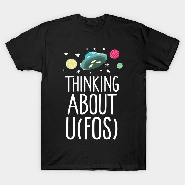 Thinking About UFOs T-Shirt by Eugenex